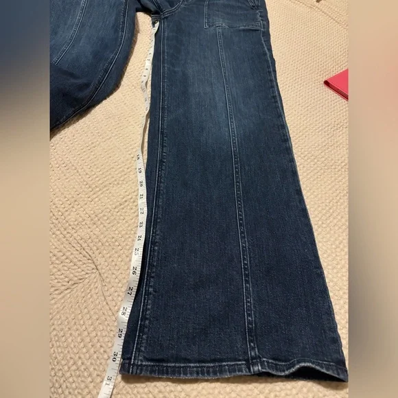 AE Dreamy Drape Stretch Super High-Waisted Baggy Wide-Leg Jean - Picture 13 of 15